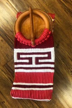 CINCHO CHARRO ROJO Y BLANCO.CHARRO CINCH. RED AND WHITE -HerraduraDeOro image 7ff7a52b 8e9d 46cb aad6 d20f31f7b8fd