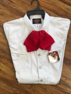 MOŇO DE CHARRO DE SEDA DE COLOR ROJO. GORGEOUS RED SILK CHARRO TIE -HerraduraDeOro image 8a0e63aa 252c 4d05 839f fd0741bab0a1