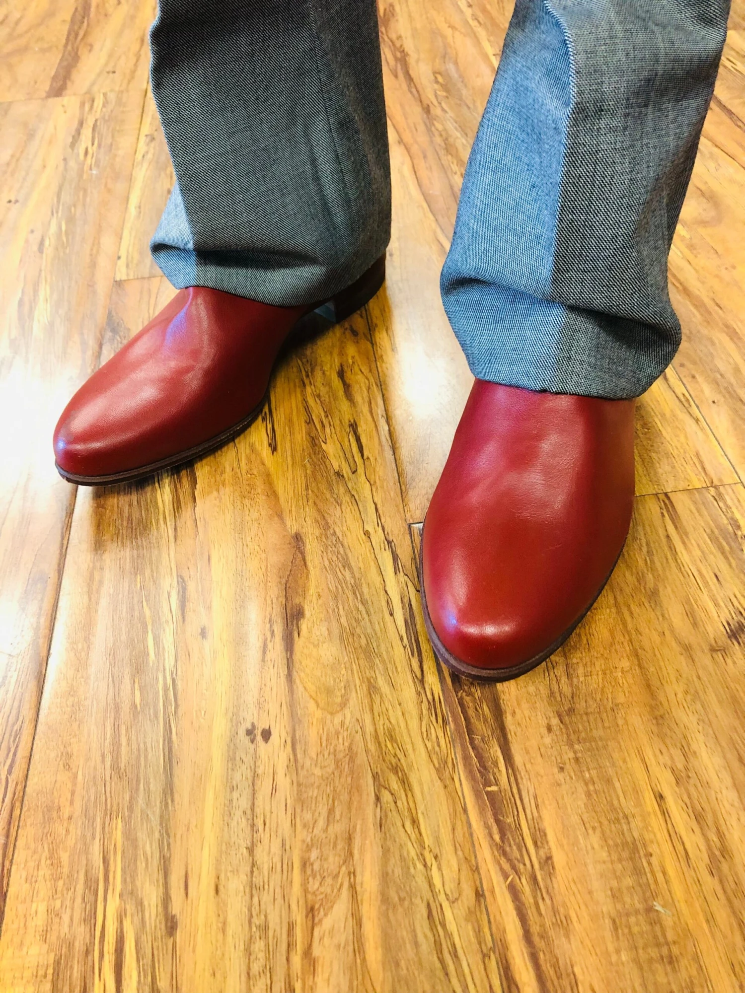 Botines Charros Para Hombre Color Ladrillo 10 Botines Charros Para Hombre Color Ladrillo - Image 10