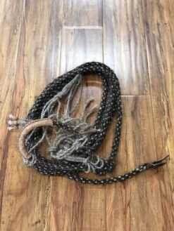 HAND BRAIDED HORSE HAIR BOSAL WITH HORSE HAIR HEADSTALL AND BRAIDED HORSE HAIR MACATE. BOSAL DE PELO DE CABALLO PARA ARRENDAR. -HerraduraDeOro image 8b31a299 ebd6 4cb8 a7bf f060101c45ed