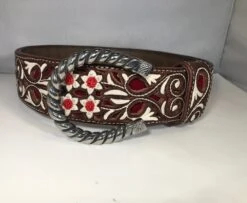 CINTO DE PITA .HAND MADE PITEADO BELT.