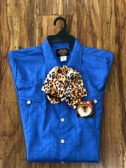 MOŇO DE CHARRO DE SEDA DE COLORS DE LEOPARDO GORGEOUS SILK LEOPARD CHARRO TIE