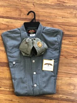 CAMISOLOA CHARRA GRIS.ALL GRAY CHARRO SHIRT -HerraduraDeOro image 907f2bec 22fc 44a5 8d49 53de8f7c2a2c