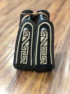 ESTRIBOS CHARROS CON PITA. CHARRO STIRRUPS WITH PITA WORK