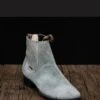 BOTINE CHARRO COLOR GRIS DE GAMOSA