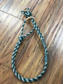 RIENDAS CHARRAS VERDE CON CAFE. GREEN AND BROWN CHARRO HORSE REINS