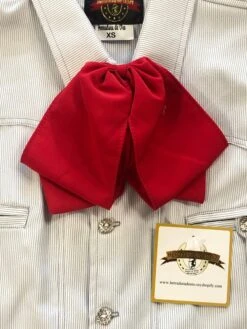 MOŇO DE CHARRO DE SEDA DE COLOR ROJO. GORGEOUS RED SILK CHARRO TIE -HerraduraDeOro image a5b5fb6d 512b 423d 9a4f 55a9d5050c4c