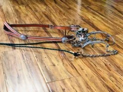 FRENO DE LA PATA DE 7 CON BOCADO DULCE CON RODILLOS. CHARRO HORSE BIT. -HerraduraDeOro image a7710e76 5a9e 4d64 a001 6923161f98c6