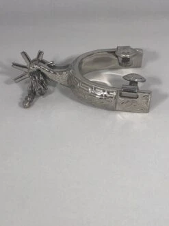 Espuelas Charras Finas De Nňio. Handmade Stainless Steel Spurs -HerraduraDeOro image a8208266 e557 41df 9d70 c7a5de50b038