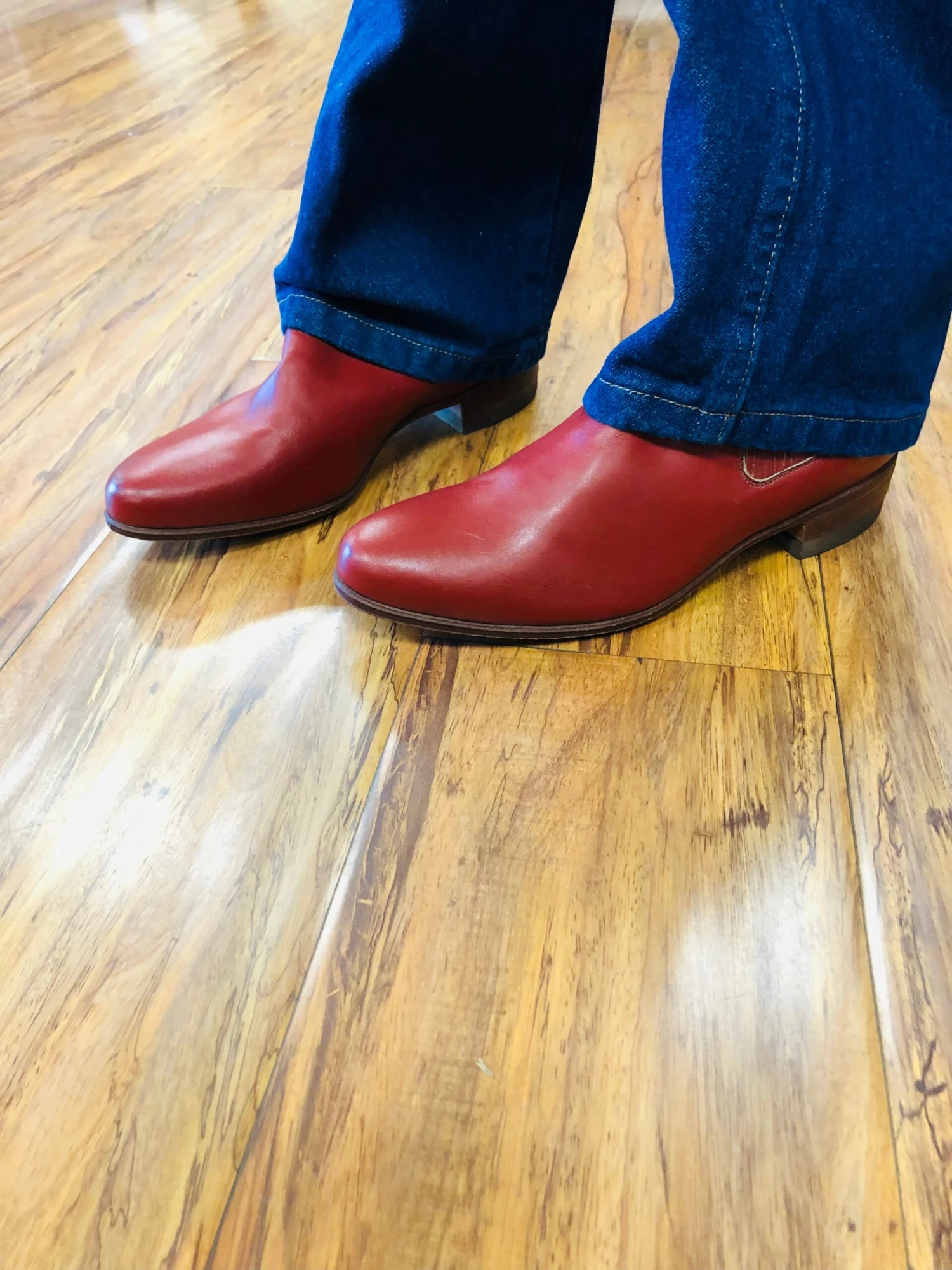 Botines Charros Para Hombre Color Ladrillo 11 Botines Charros Para Hombre Color Ladrillo - Image 11