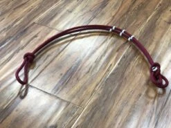 RIENDAS CHARRAS ROJO CON NEGRO. RED AND BLACK CHARRO HORSE REINS