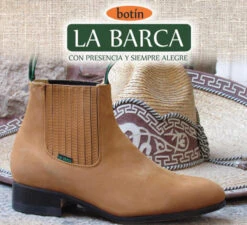 New Botine De La Barca De Gamuza Color Camel. La Barca Men's Suede Botin Charro Color Camel -HerraduraDeOro image b9fa465b 113d 4bca be5f 86fff10226cd