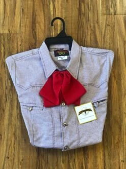 MOŇO DE CHARRO DE SEDA DE COLOR ROJO. GORGEOUS RED SILK CHARRO TIE -HerraduraDeOro image be2b1e28 85c4 4913 9d2a 8bc4c2d67c09