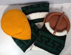 CINCHO DE CHARRO DE COLORS VERDE, BLANCO Y NEGRO.CHARRO CINCH 3 COLORS GREEN, WHITE AND BLACK -HerraduraDeOro image d2f3271c 91f6 427e b9a1 f58157970d19