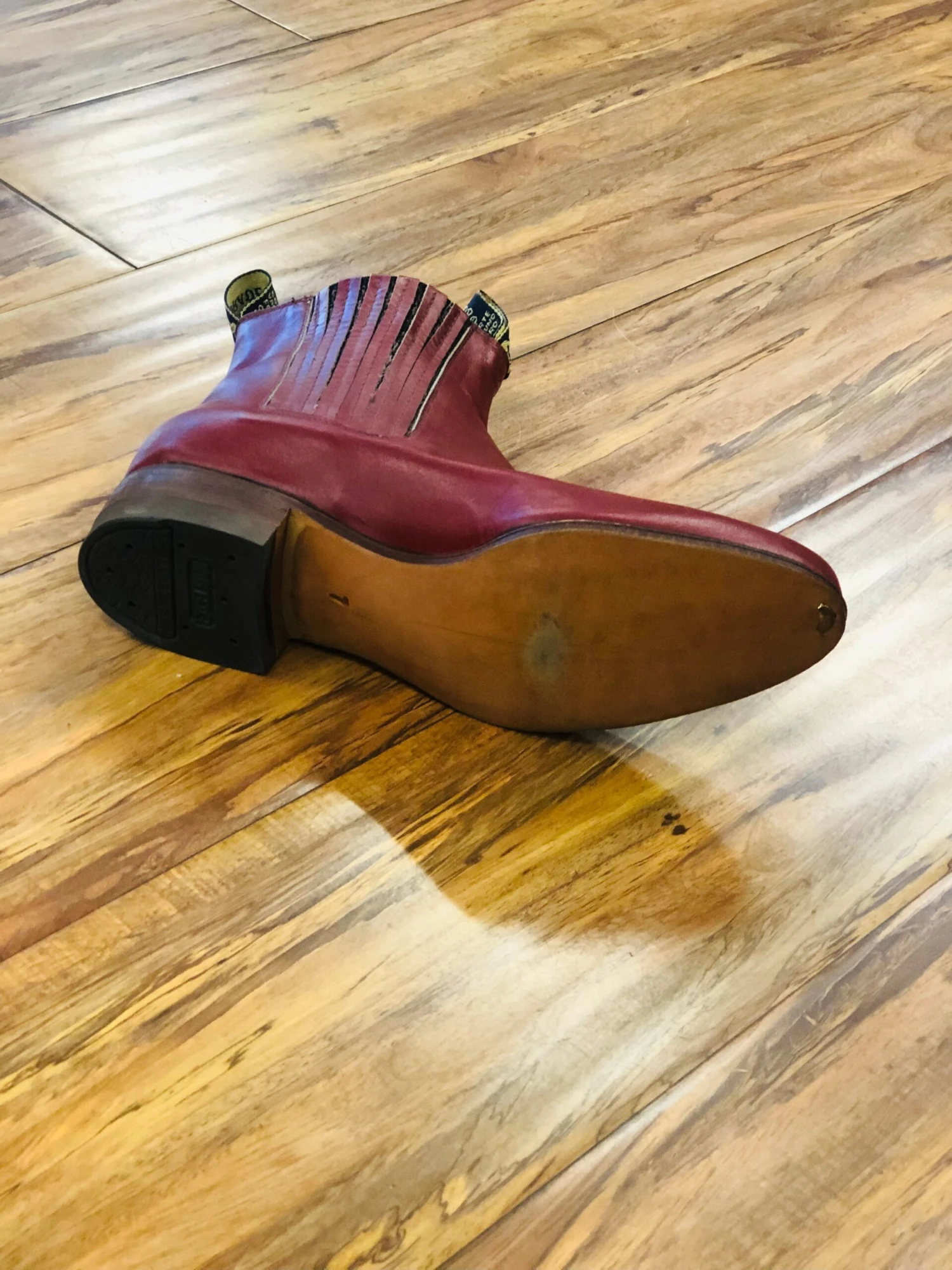 Botines Charros Para Hombre Color Ladrillo 6 Botines Charros Para Hombre Color Ladrillo - Image 6