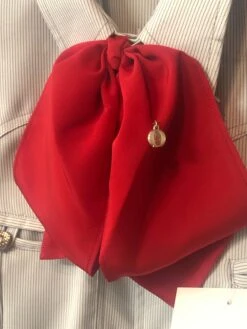 MOŇO DE CHARRO DE SEDA DE COLOR ROJO. GORGEOUS RED SILK CHARRO TIE -HerraduraDeOro image df41924b a318 4f66 a1bc 1eff2ad7e298