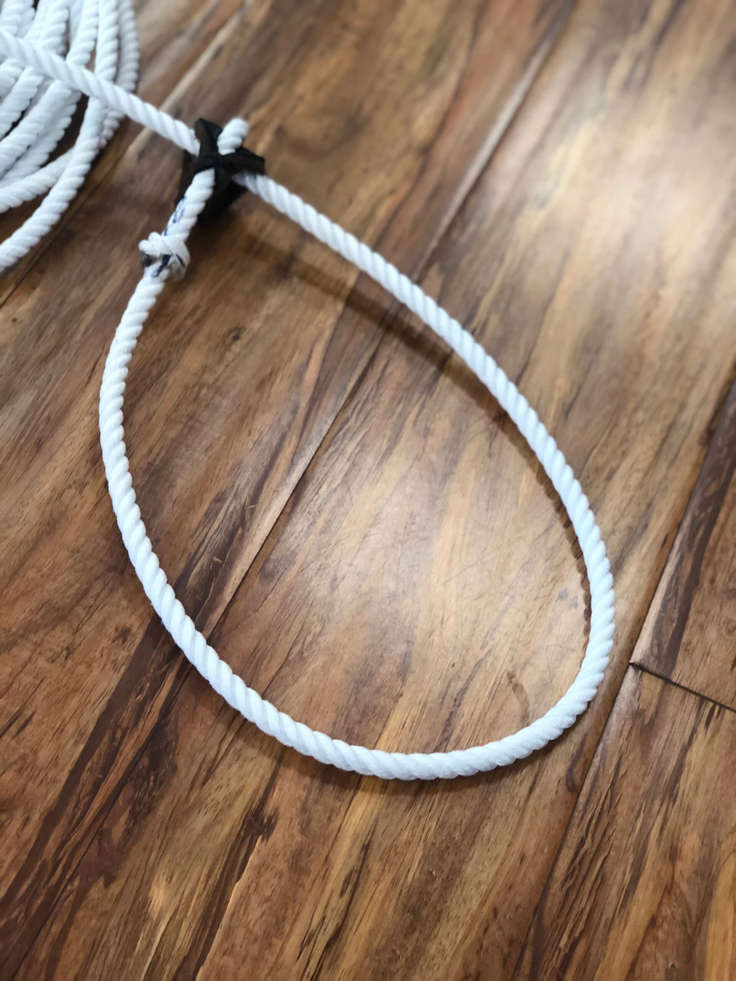 Soga Para Florear .60FT. ALL WHITE TRICK ROPING ROPE 9 Soga Para Florear .60FT. ALL WHITE TRICK ROPING ROPE - Image 9