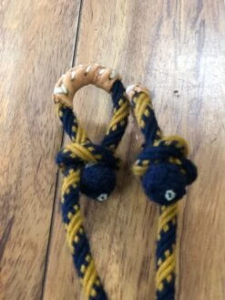 RIENDAS CHARRAS AZUL CON ORO. BLUE AND GOLD CHARRO HORSE REINS -HerraduraDeOro image e97f6126 d70c 4ba0 bd39 e328a227a431