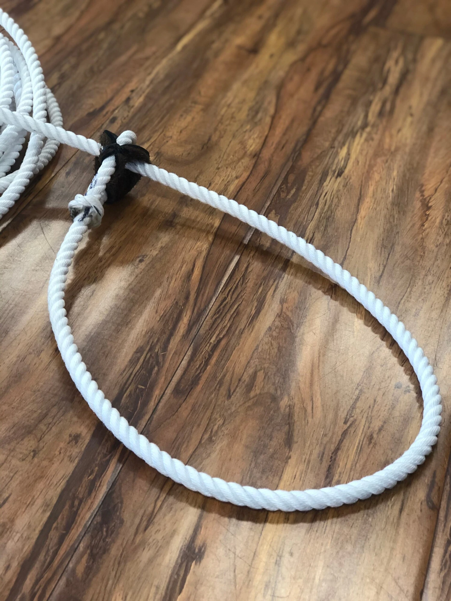 Soga Para Florear .60FT. ALL WHITE TRICK ROPING ROPE 2 Soga Para Florear .60FT. ALL WHITE TRICK ROPING ROPE - Image 2