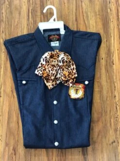 MOŇO DE CHARRO DE SEDA DE COLORS DE LEOPARDO GORGEOUS SILK LEOPARD CHARRO TIE -HerraduraDeOro image f1594eaa 84e4 475e 9290 61143a082500