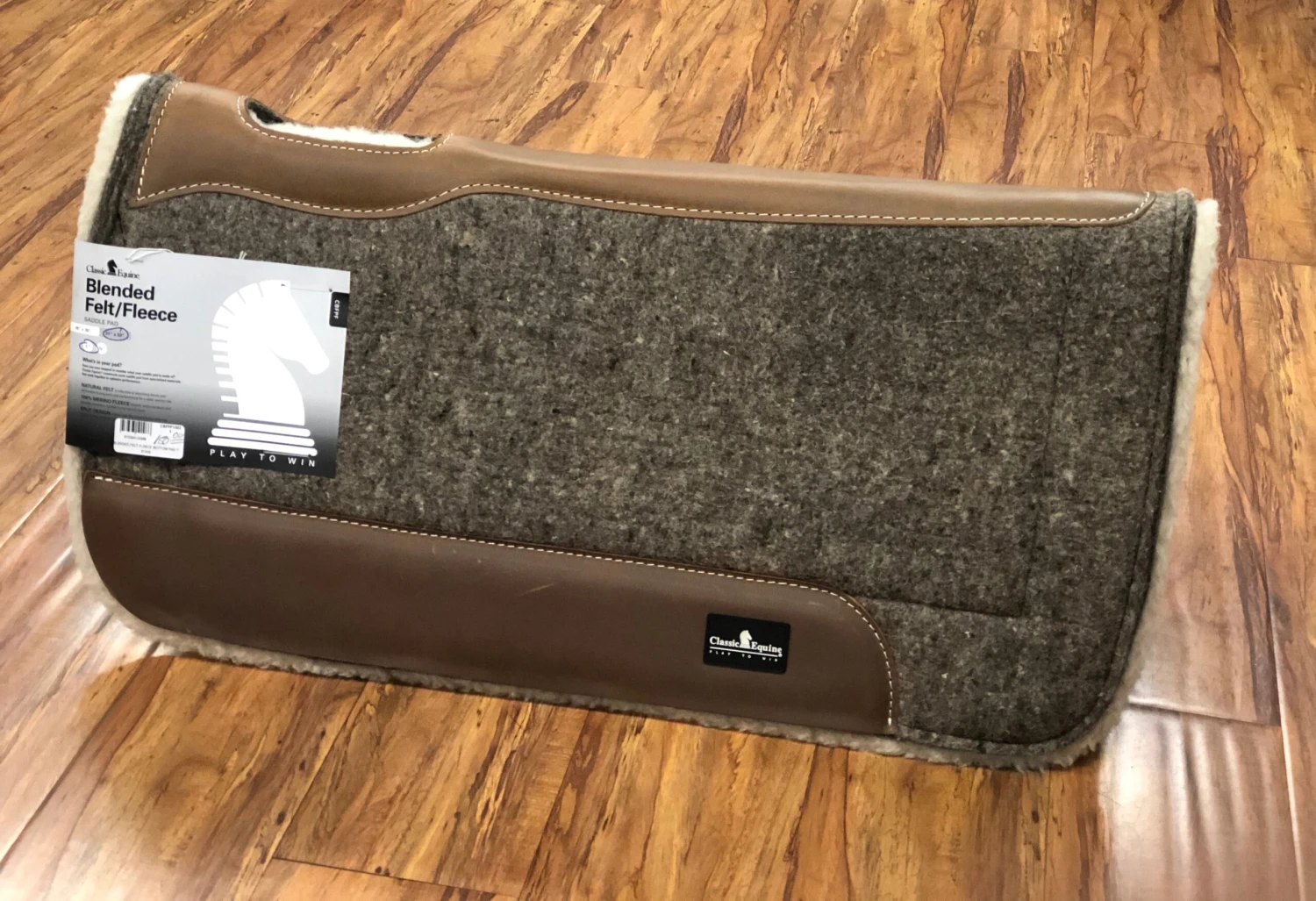 Classic Equine Blended Horse Saddle Pad Felt Fleece. 6 Classic Equine Blended Horse Saddle Pad Felt Fleece. - Image 6