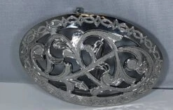 HEBILLA CHARRA DE ACERO DE NIŇO. KIDS CHARRO BUCKLE